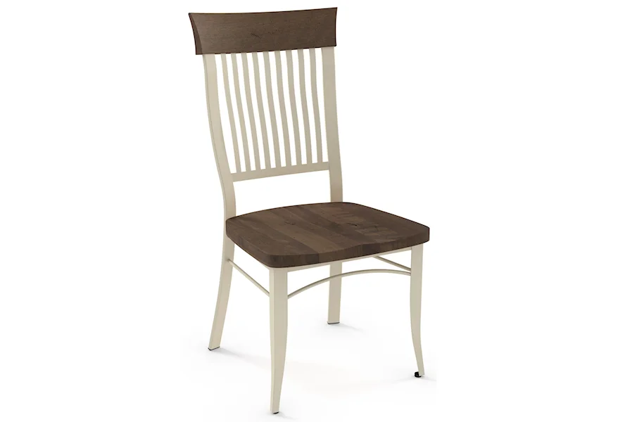 Farmhouse Annabelle Side Chair by Amisco at Esprit Decor Home Furnishings
